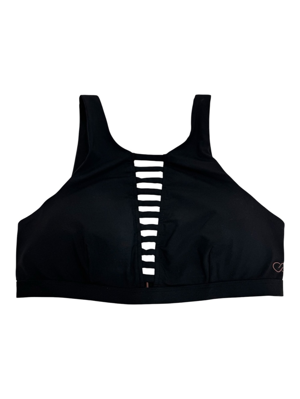 Calia High Neck Cut Out Bikini Top Women’s Small Sporty Pool